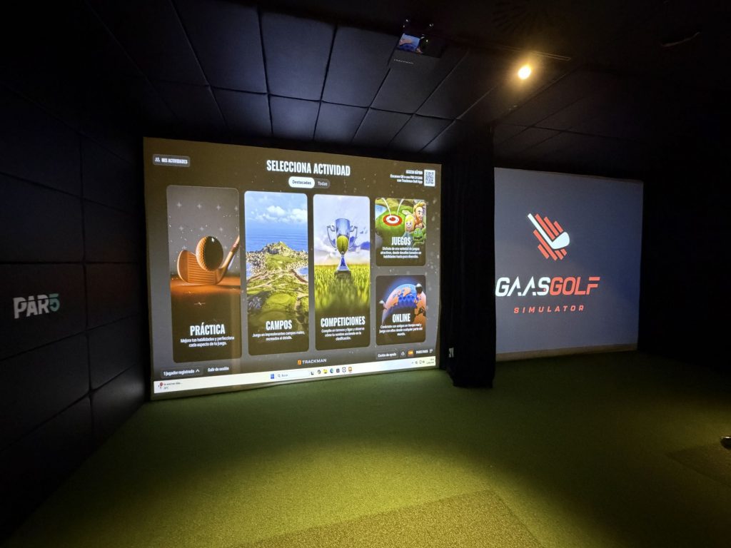 Simulador de golf Hotel Sevilla Trackamn